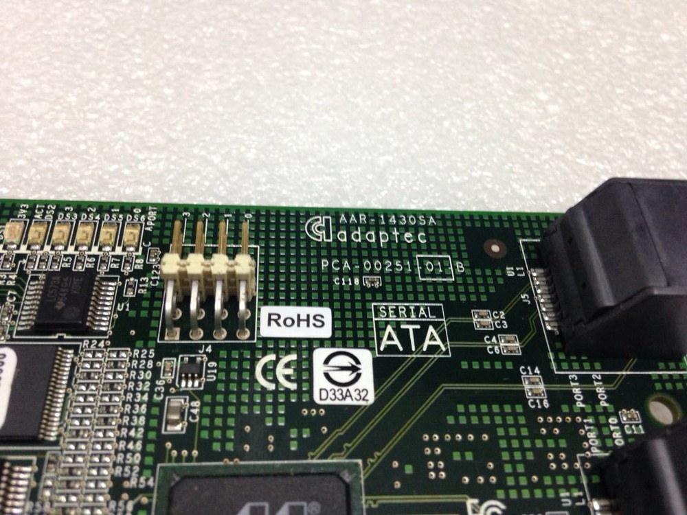 Adaptec AAR-1430SA 4-Port SATA RAID Controller Adapter Card PCI-e