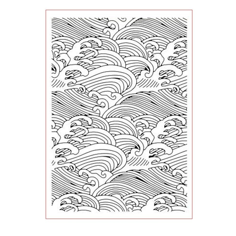 Get Creative with Plastic Embossed Folder DIY Craft Stencil for Scrapbooking