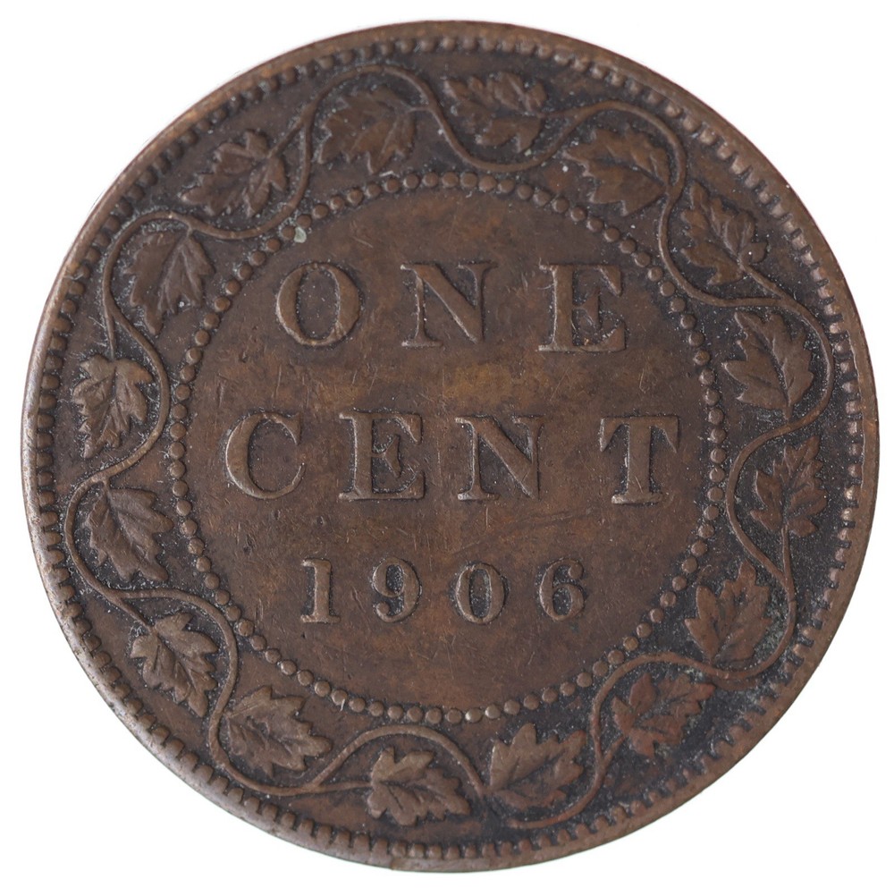 1906 Canada 1 Cent - VF/EF - Lot#13835