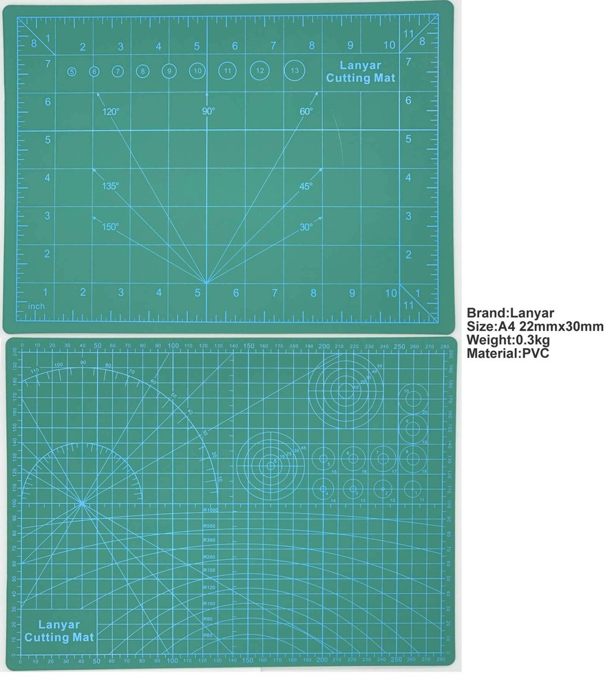 Gundam Model Builder's Cutting Mat 12"x9"(A4)