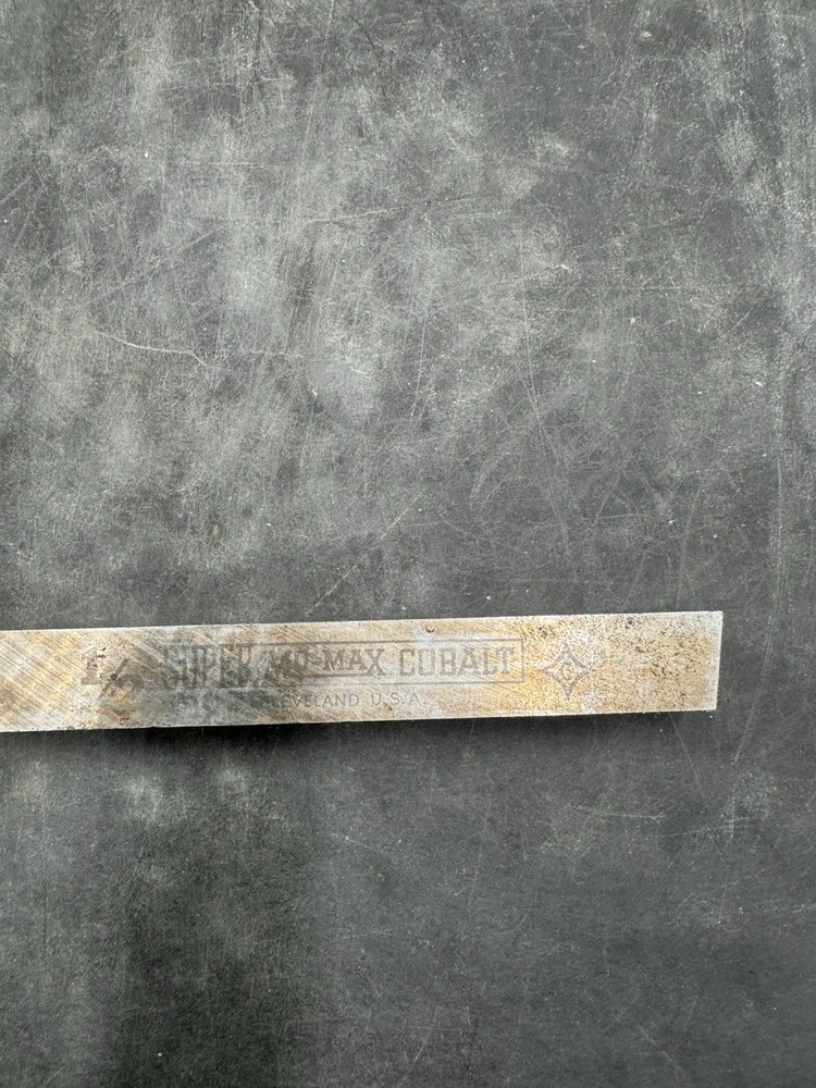 MO-MAX Cobalt Lathe Tool Bit Blank 1/2” Square