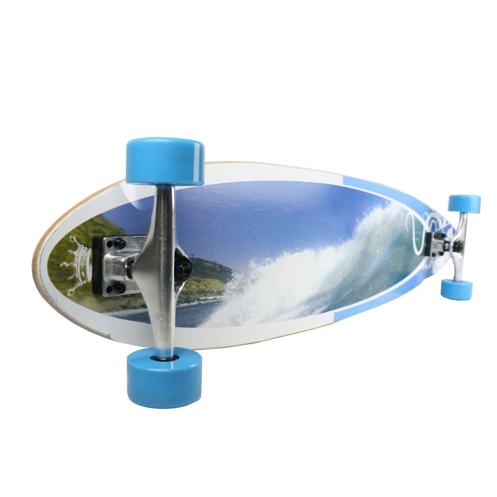 Krown Longboard Complete Pintail Wave Crest 9" x 43"