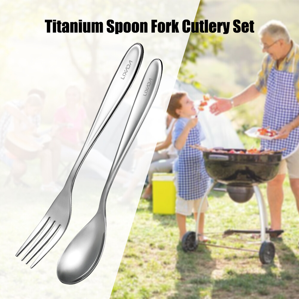 Spoon Fork Cutlery Set Lightweight Full Length Dinner Fork A1O9