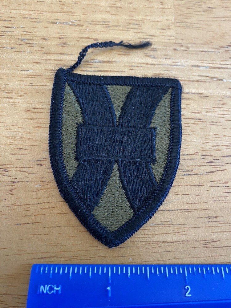 US Army 21st Sustainment Command Subdued Patch INV5673