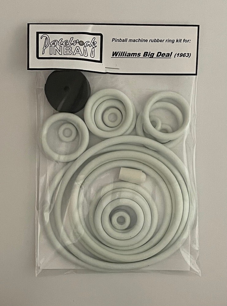 1963 Williams Big Deal Pinball Machine Rubber Ring Kit