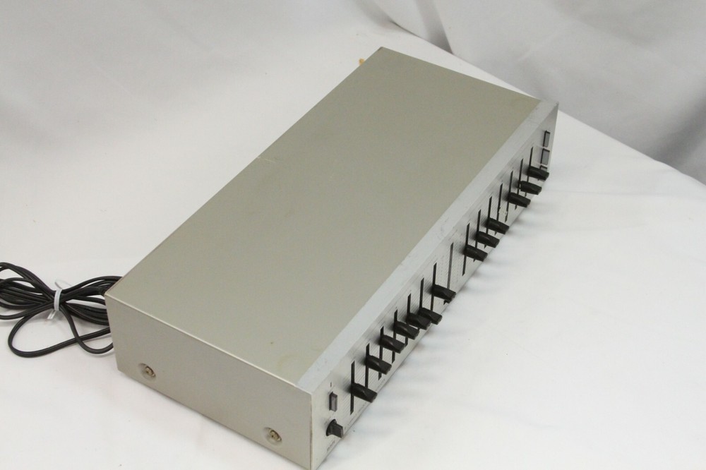 BSR EQ-2 Stereo Equalizer Silver Face Tested Guaranteed