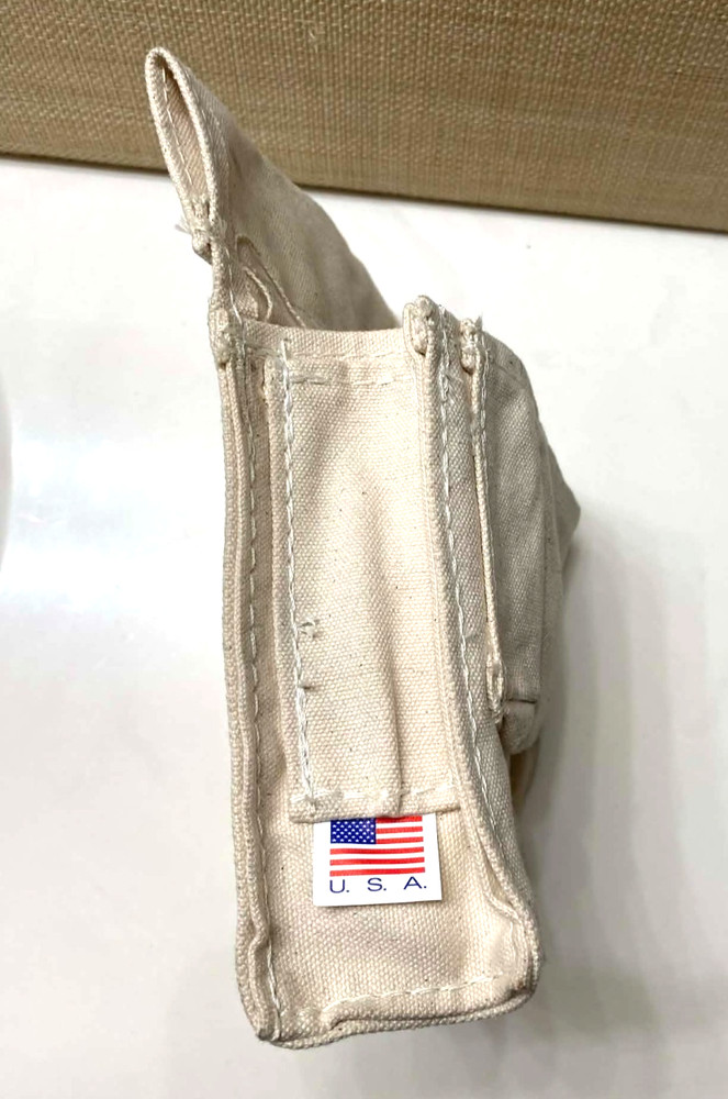 Industrial Canvas Work Pouch / Utility Tool Pouch – Heavy-Duty