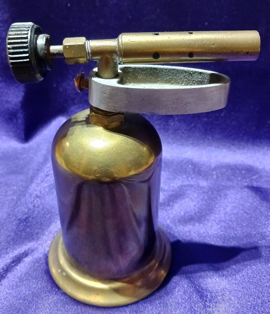 Unbranded Brass Torch Used- 5.5" Tall Nice Condition
