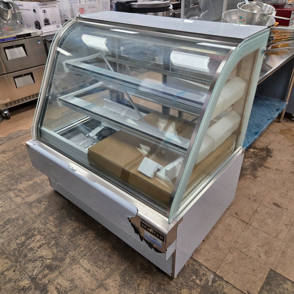 Spartan SD-48 48" Curved Refrigerated Deli Display Case