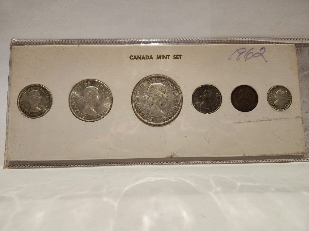 1962 CANADA SILVER COIN MINT SET