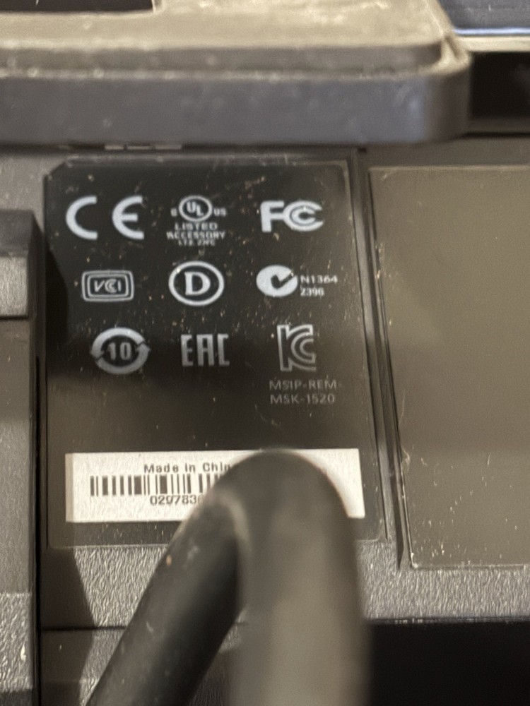 Xbox One Kinect Connect Black Sensor Bar Model 1520