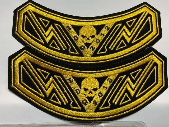 2012 HOG Membership Rocker Patch Harley Davidson Owners Group HD