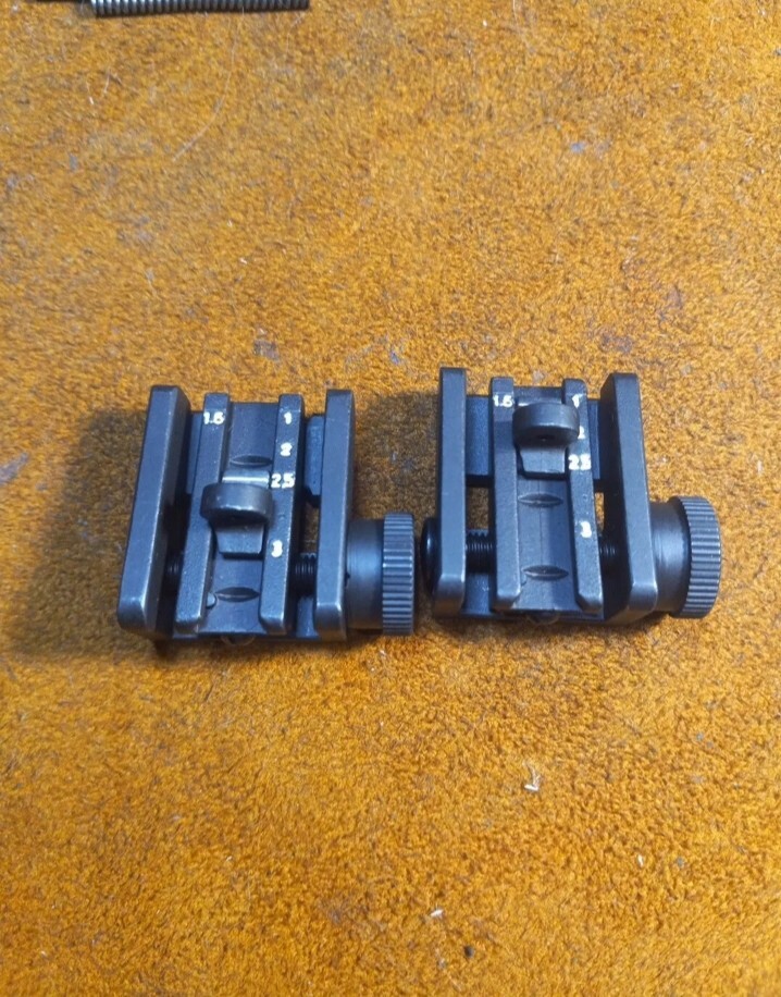 M1 Carbine Rear Sight Adjustable Milled