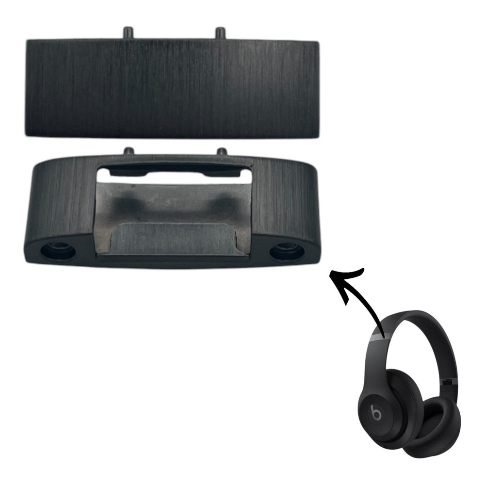 Genuine OEM Beats by Dre Studio Pro Wireless Replacement Metal Hinge Tab (Black)