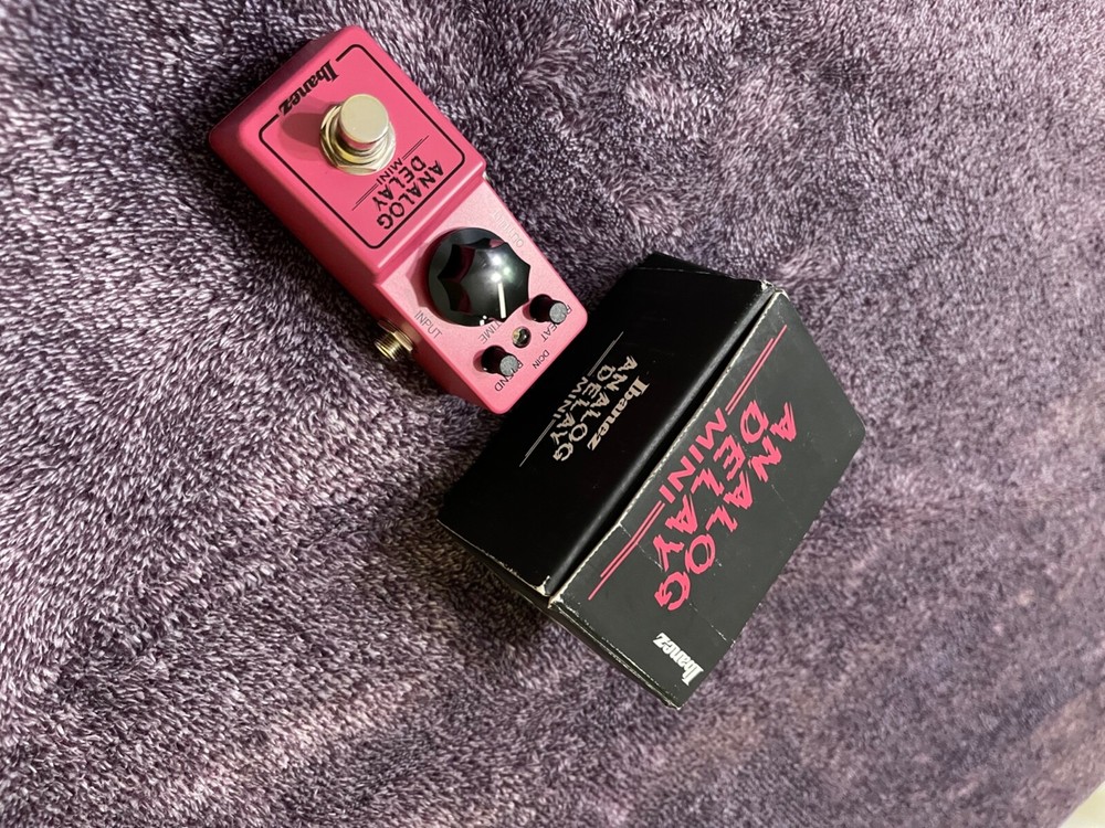 Ibanez Analog Delay Mini True Bypass Switching Guitar Effects Pedal