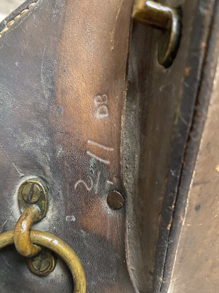 Rare McClellan Calvary Saddle 1902-1908 Authentic! Has Stampes (See Desc)