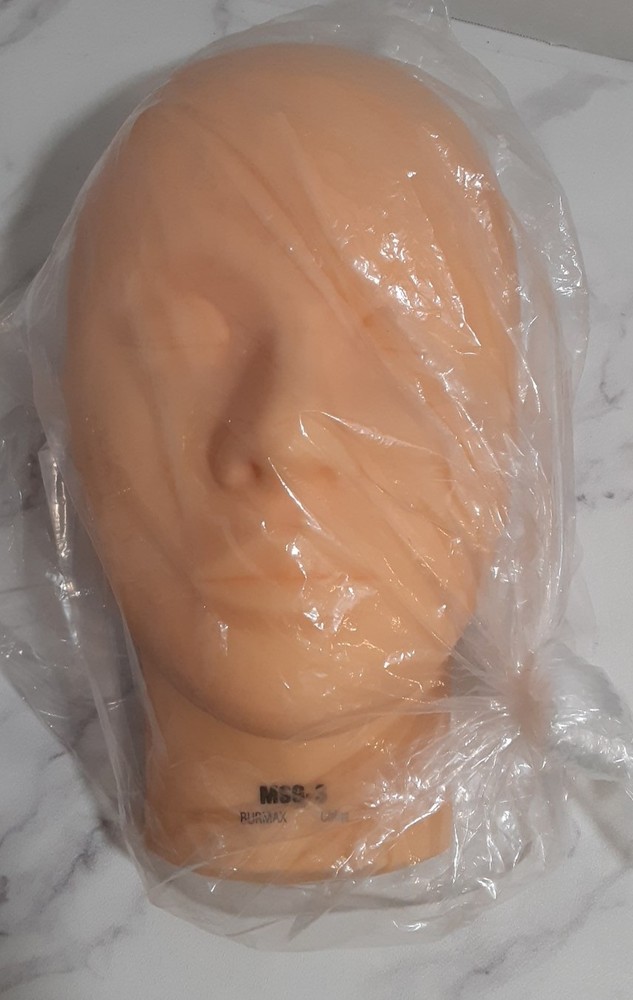 Burmax Celebrity Practice Face For Massage & Makeup MSG-3 New