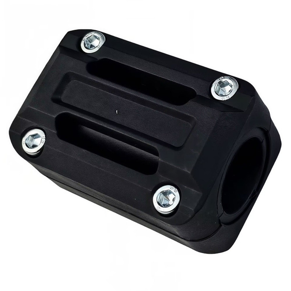 Motorcycle Bumper Blocks 4 Pack Black Plastic Rubber 27mm Inner Diameter