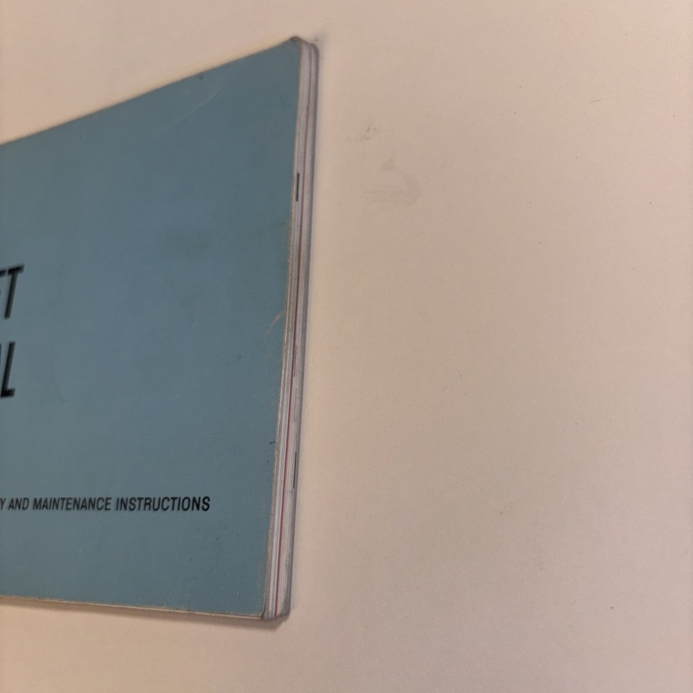 1972 Chevrolet 2nd Edition Owner's Manual PREOWNED Complete