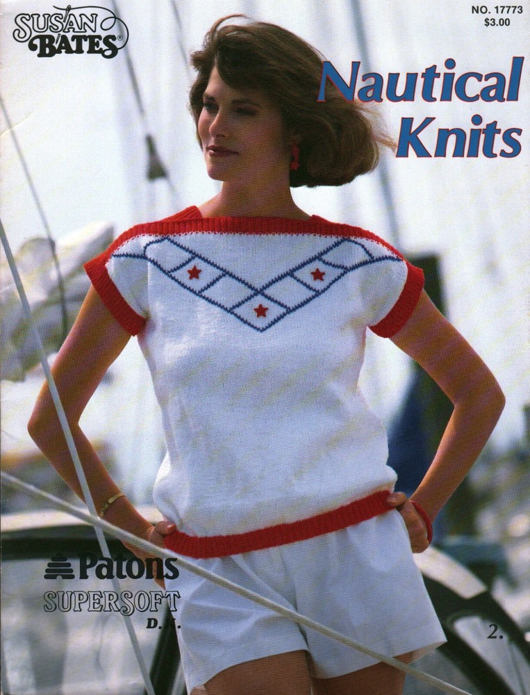 Nautical Knits Pullovers | Susan Bates #17773