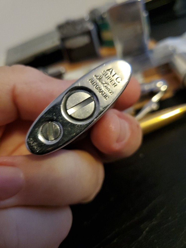 Atc Super Deluxe Automatic Japan Vintage Lighter