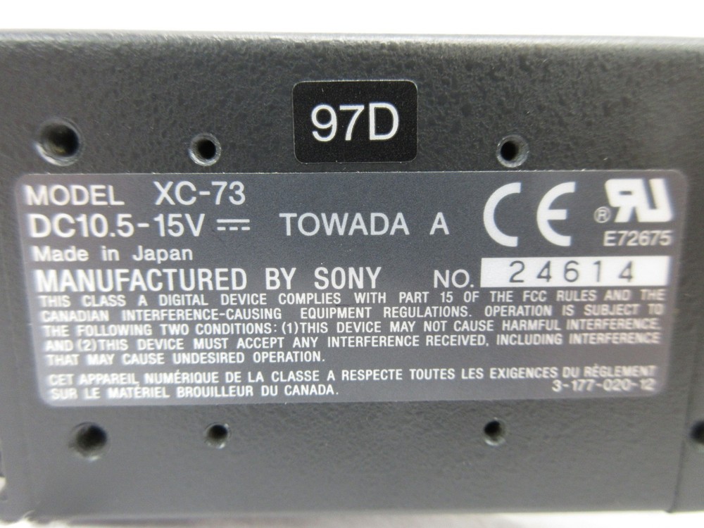 Nikon XC-73 CCD Video Camera Module NSR-S202A Used Working