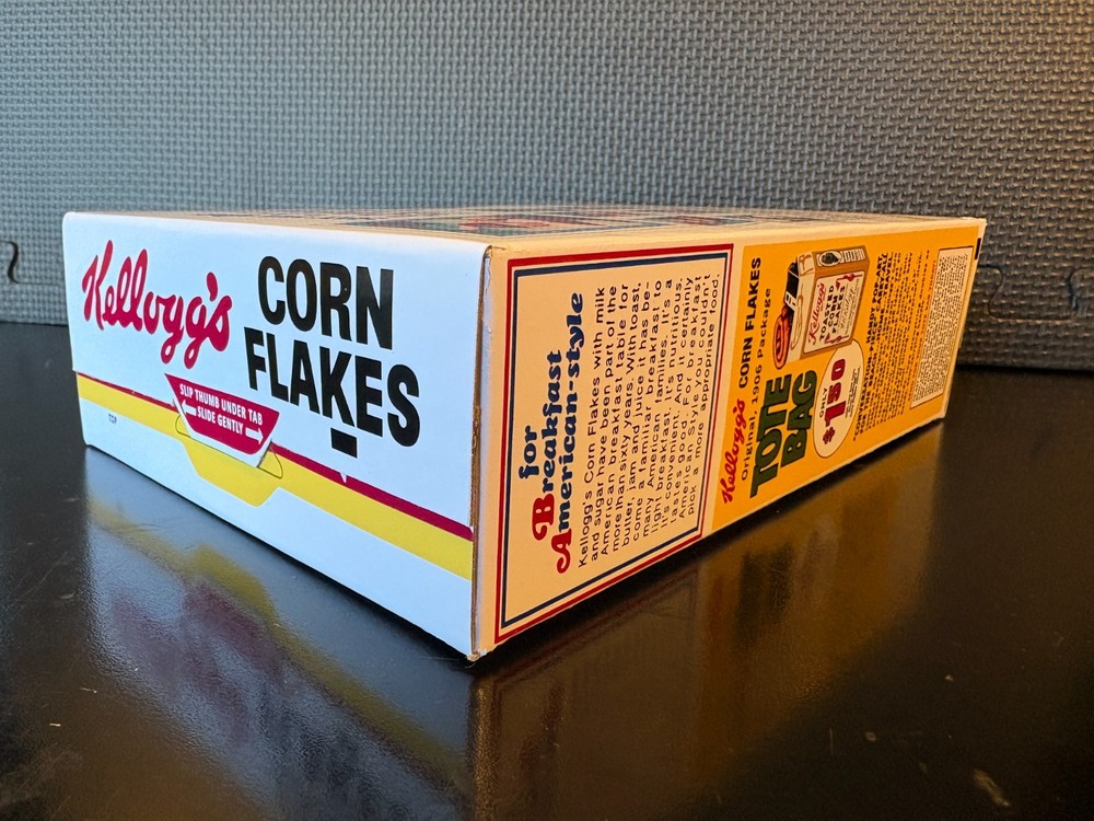 1971 Kellogg's Corn Flakes - Empty custom design display box