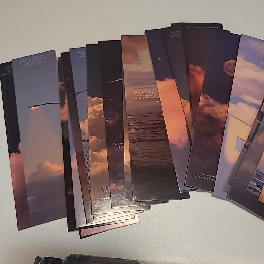 Sunset Book Marks