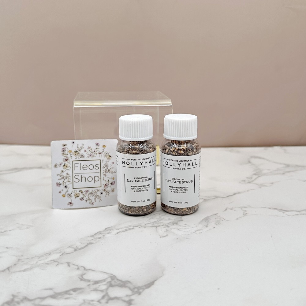 Holly Hall Exfoliating Diy Face Scrub Bed & Breakfast  2-pack - Authentic