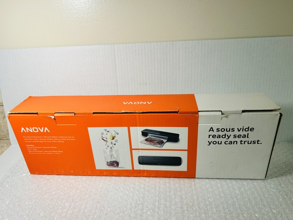 Anova Precision Vacuum Sealer Black (ANVS01-US00) Open Box