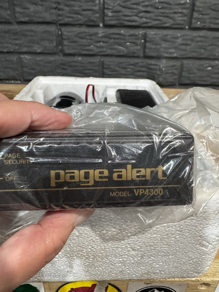 Page Alert4300 Remote Paging Alarm System Pentron Used