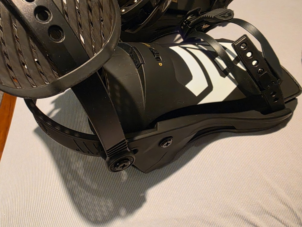 Union Atlas Pro Bindings Black/White Size Large