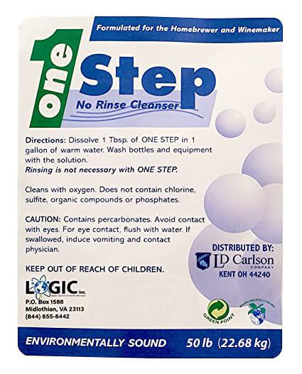 One Step No Rinse Cleanser 50 pounds (50 LB)