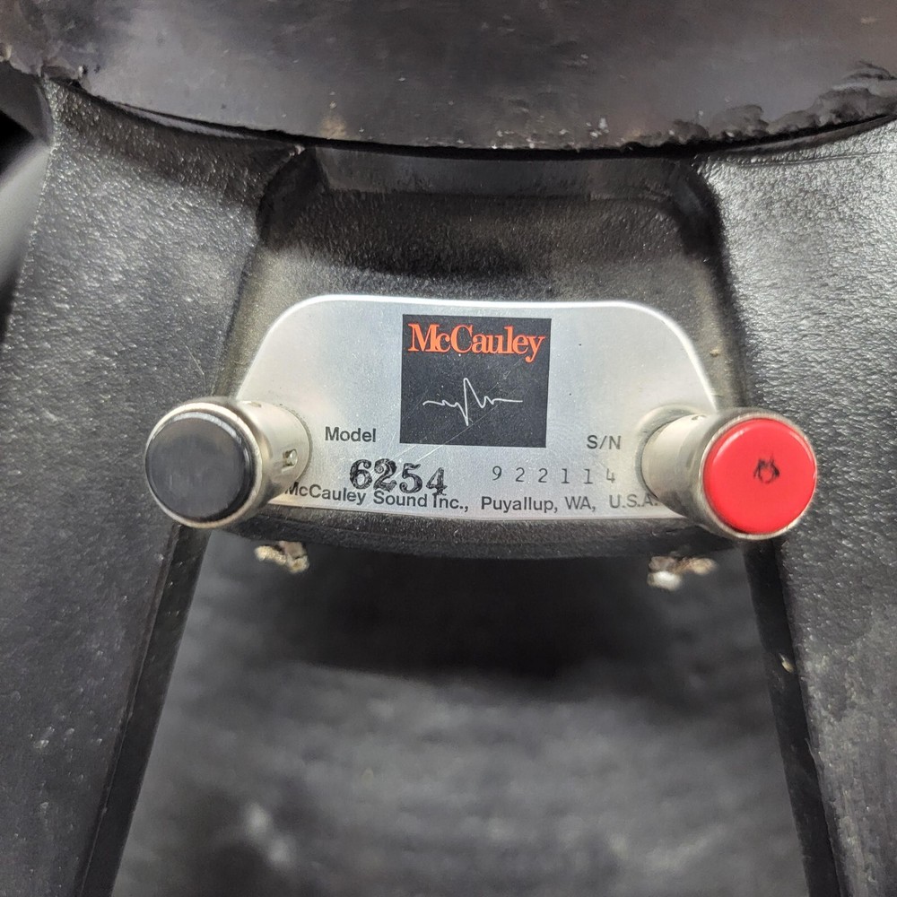 18" McCauley 6254 Subwoofer Speaker 8ohm