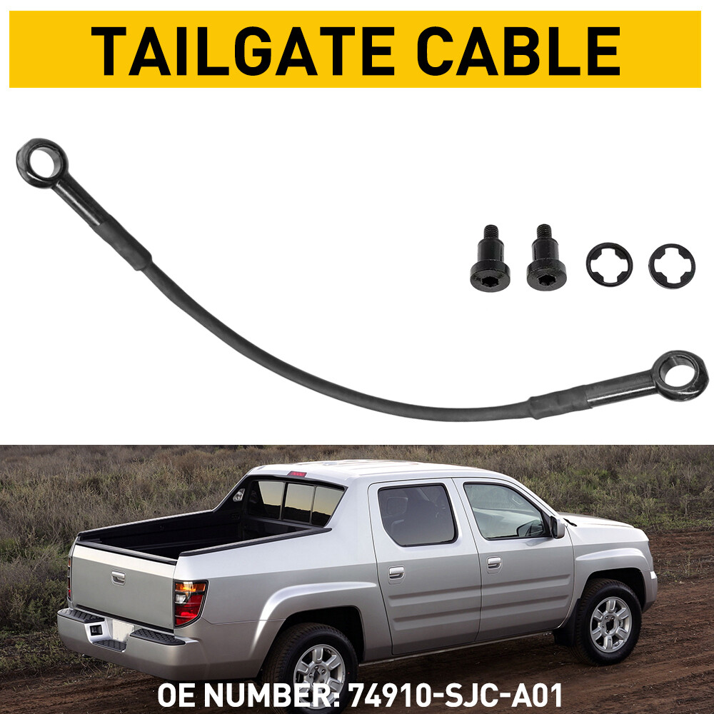 Tailgate Tail Gate Support Stay Cable 16" for 06-14 Honda Ridgeline