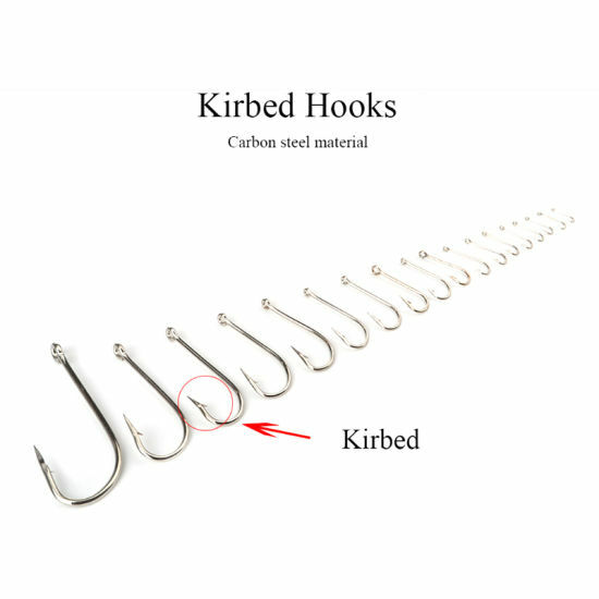 MUSTAD SEA KIRBY HOOK 2330-DT-KIRBED POINT OFFSET RINGED/CHOOSE SIZE/PACK