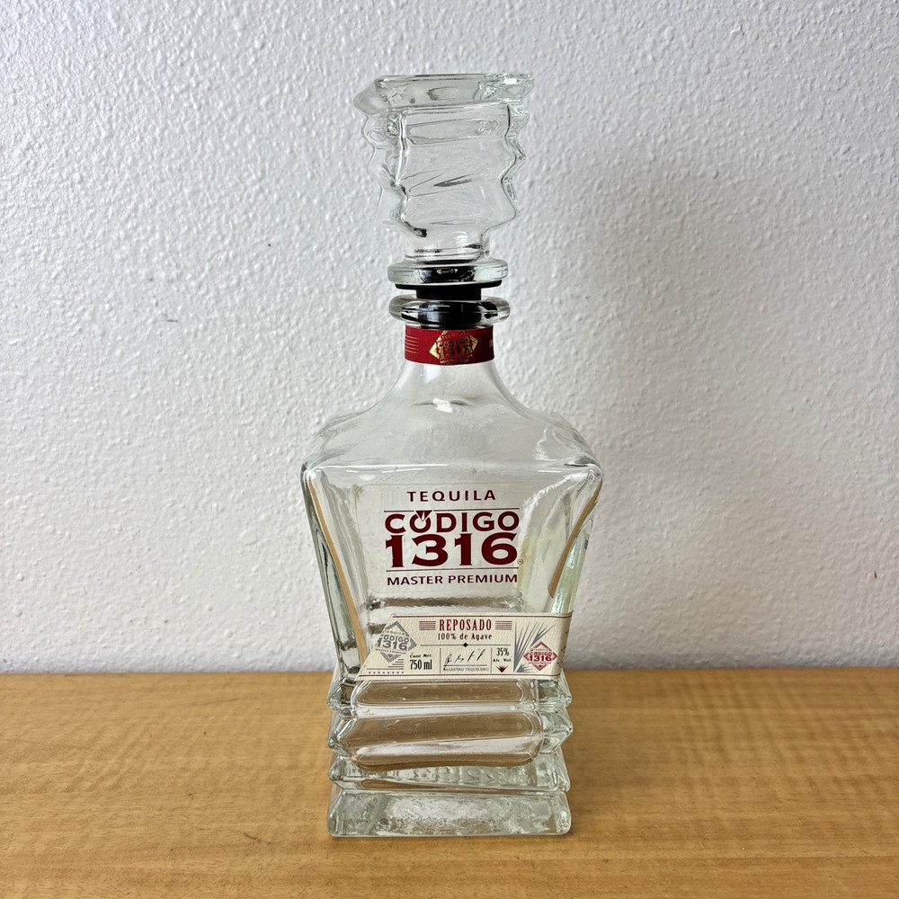 Codigo 1316 Master Premium Reposado Empty Bottle