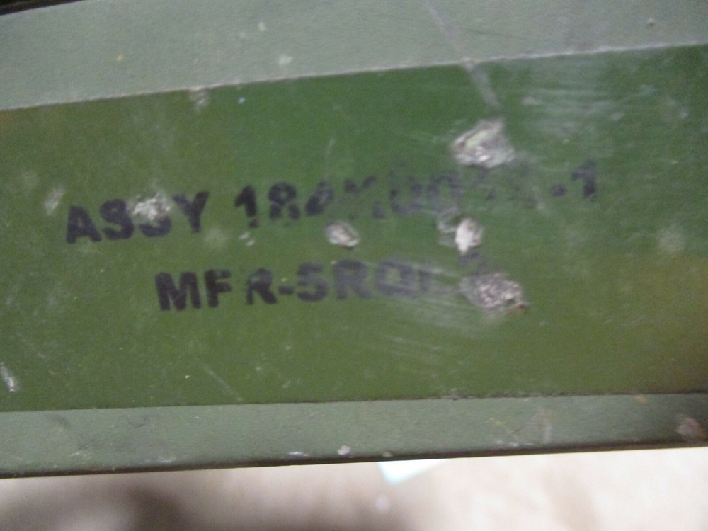 Used Heater Control, Cut Control Cable, for Military Heater