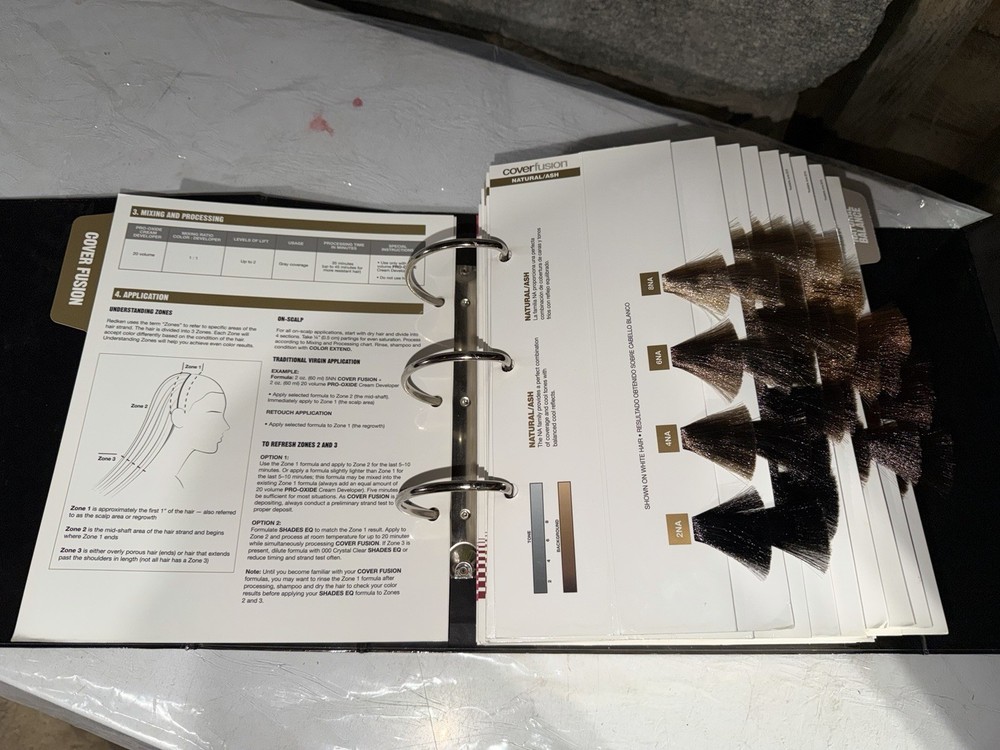 Redken Color Fusion Swatch Book