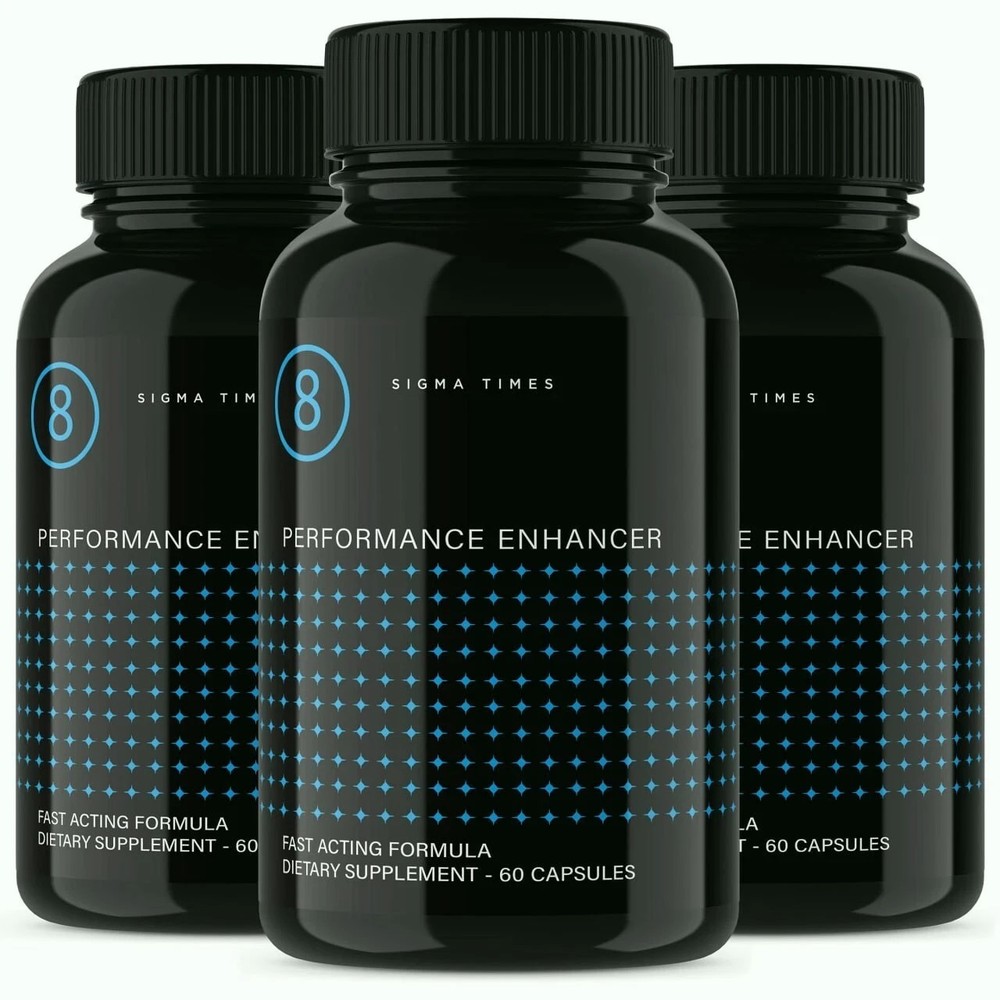 Performer 8 Capsules - Performance Enhancer Advanced Male Support - Pack of 3