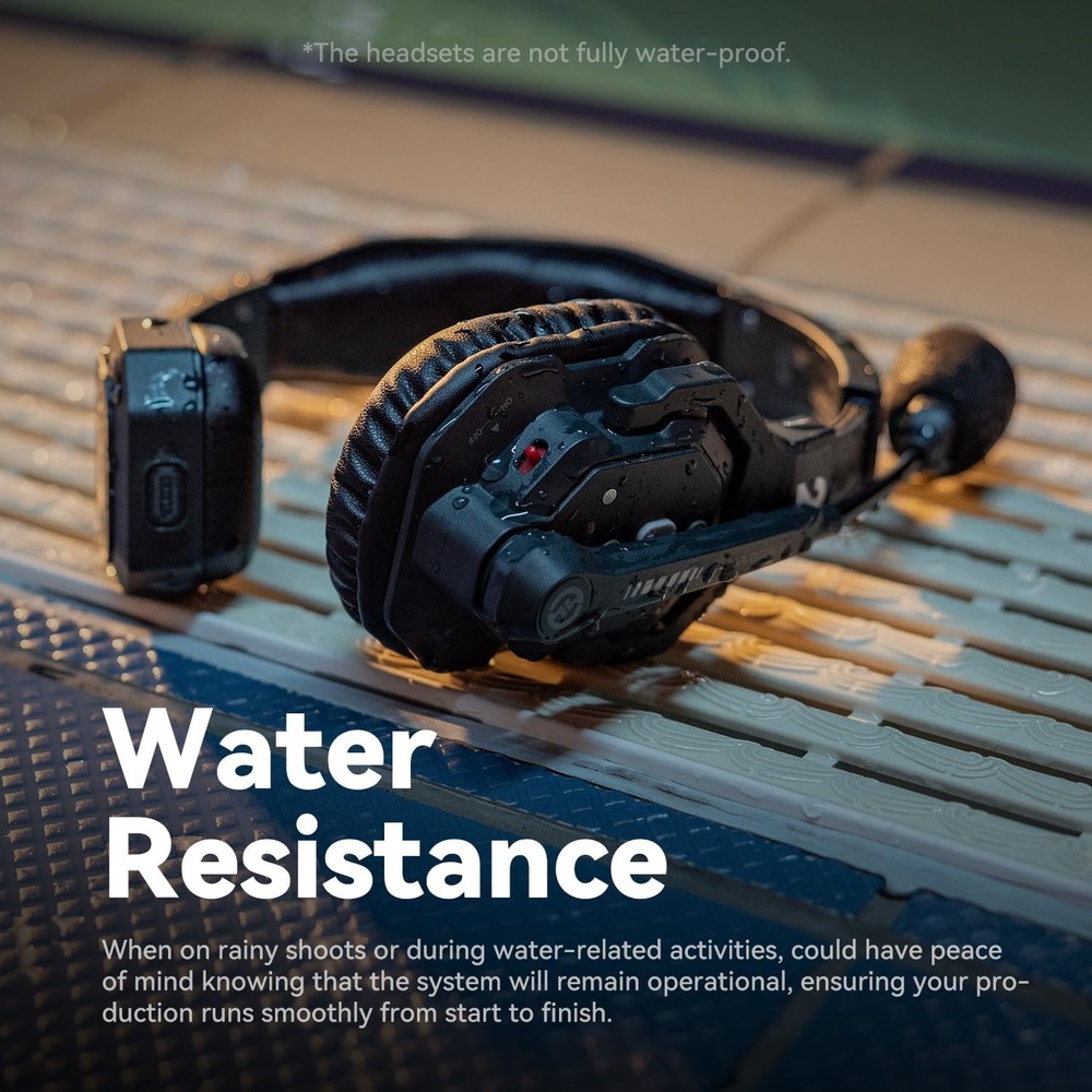 Hollyland Solidcom SE Full Duplex 2-Users Wireless Intercom Headset System