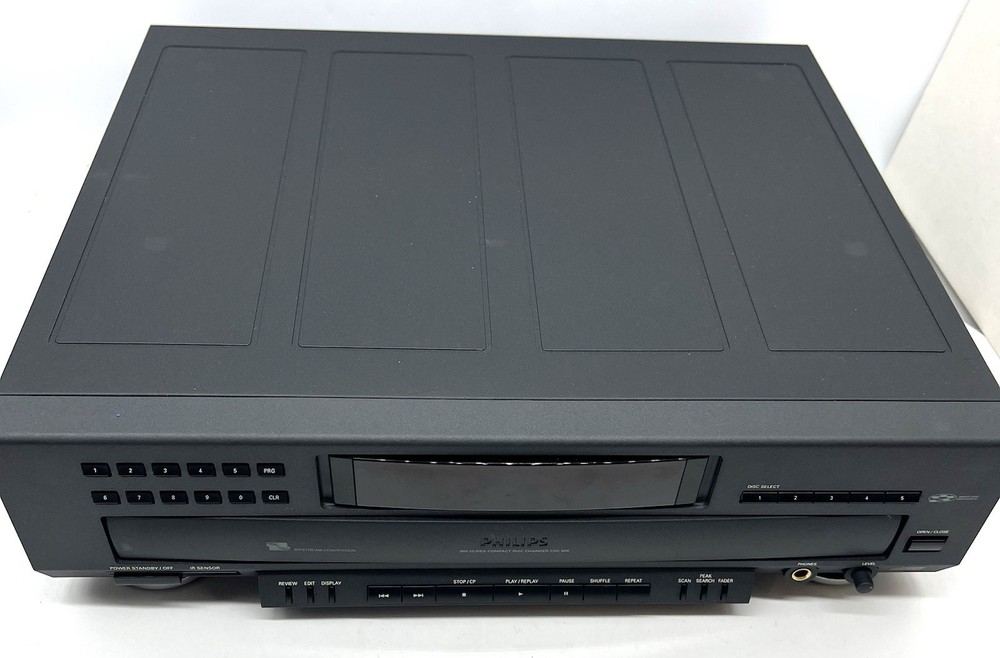 Working Philips 5-disc 900 Series Compact Disc Changer/ Player *Ships FAST