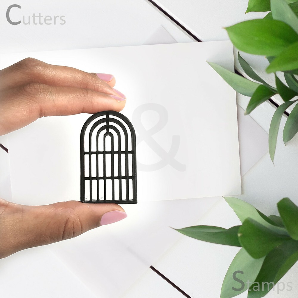 Polymer clay cutter with Pattern | Arch Polymer Clay cutter |
