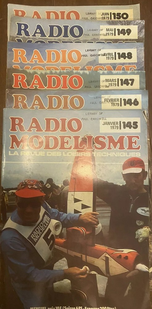 RADIO MODELISME 1976-1979 (41 Issues) (#109-#150)