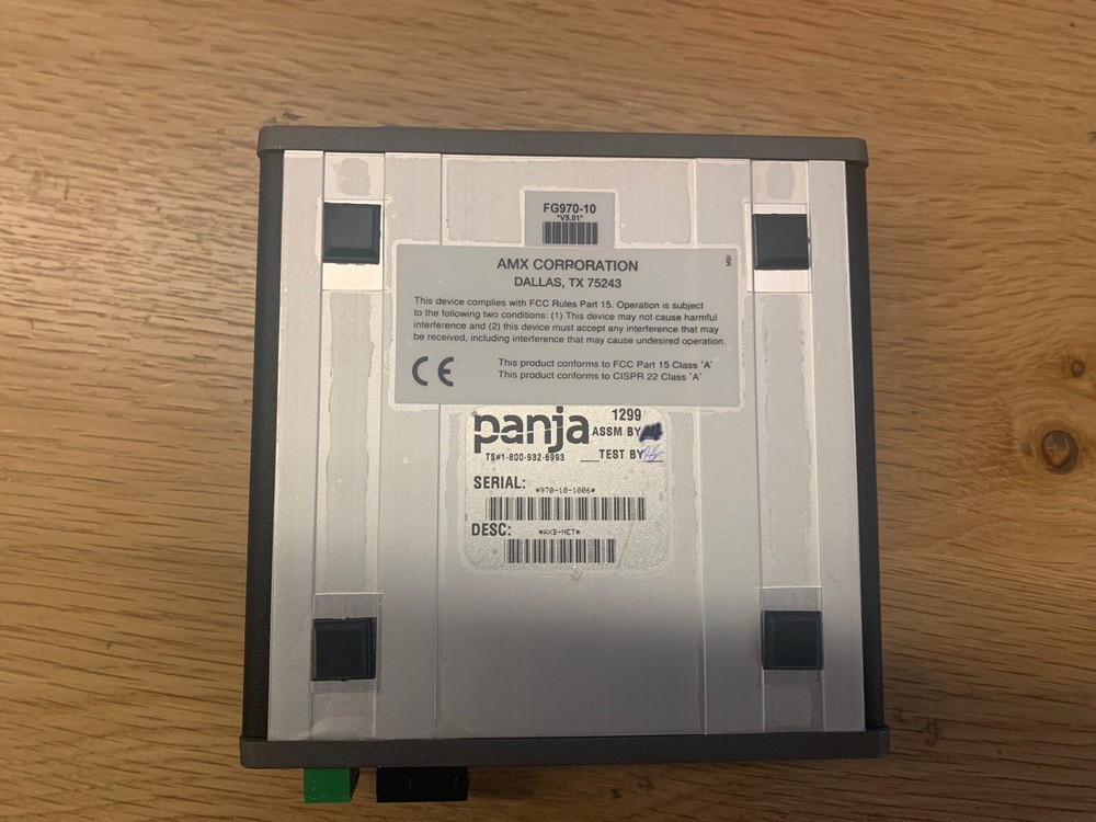 AMX/Panja AXB-NET Ethernet Gateway