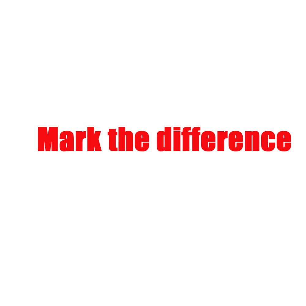 Mark the difference fender