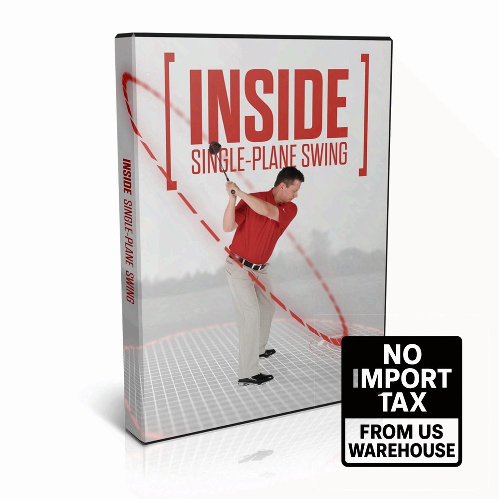 Graves Golf Inside the Single Plane Swing Golf Instruction Book