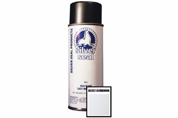 Engine Paint, Blast Aluminum, 12 oz. Can