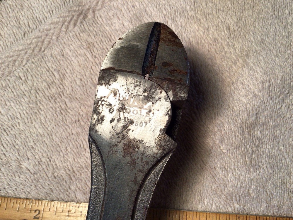 Mac Tools P301807 Long Reach Diagonal Cutters Pliers Surface Rust, Works