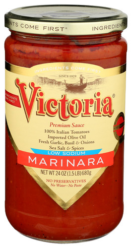 VICTORIA SAUCE LS MARINARA 24 OZ